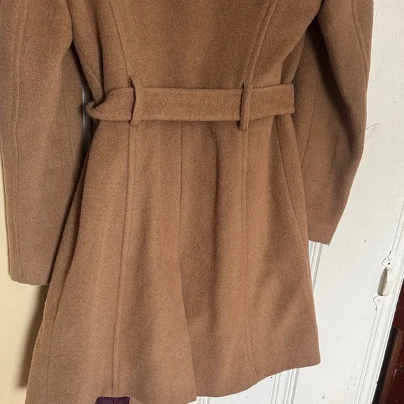 Coach Tan Trench Coat with Belt - Picture 7 of 15